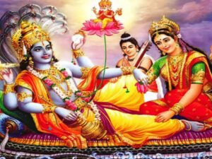 Vishnu et Lakshmi vénérés lors d'Ekadashi
