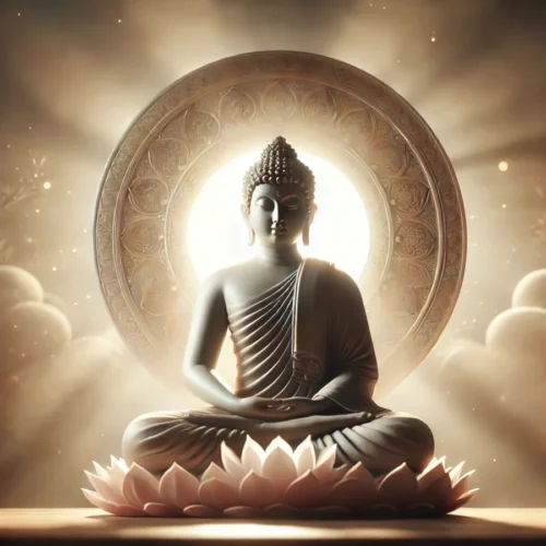 Image du Bouddha en méditation