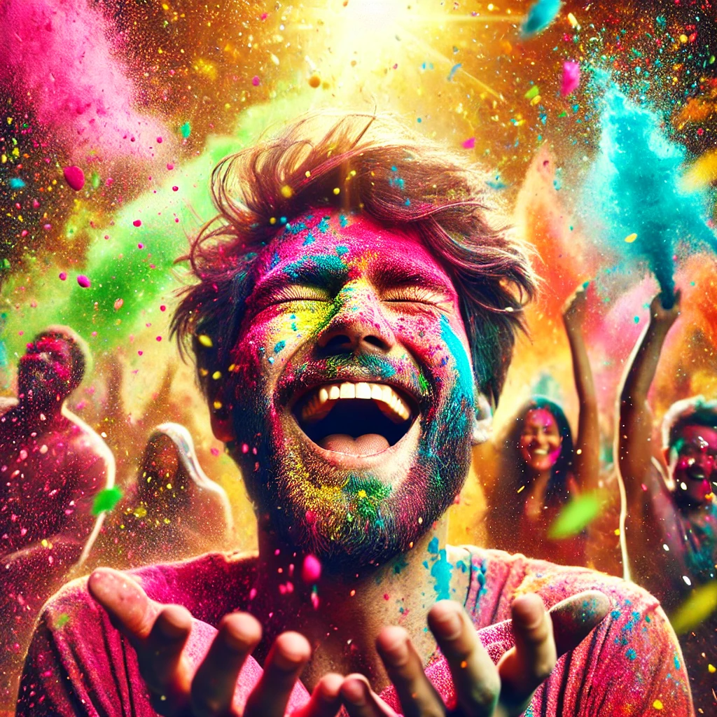 Holi, la fête des couleurs et du renouveau en inde.